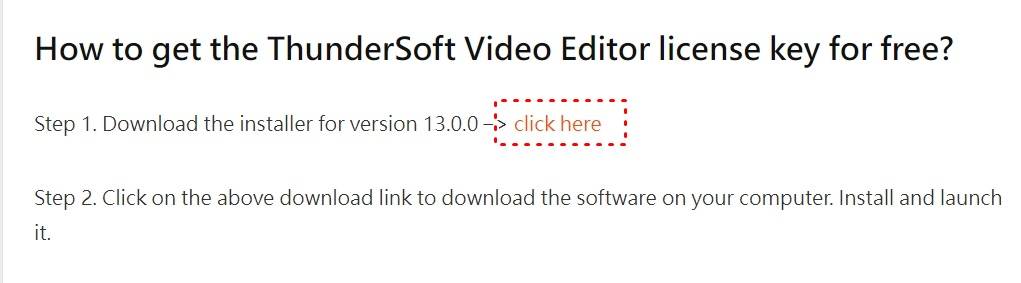 ThunderSoft Video Editor 视频编辑软件，限时一年免费！