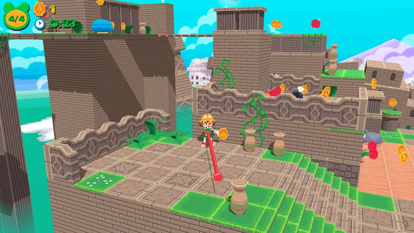 《Frogun》复古像素风动作冒险游戏发售日公开，与奇妙的蛙枪一起探索神秘废墟！