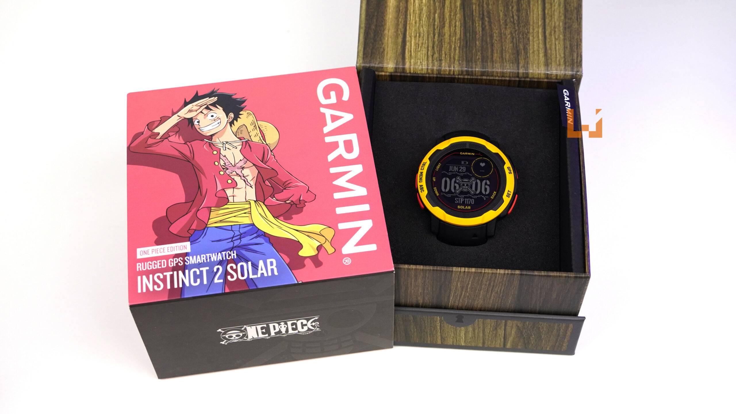 戴着路飞一起出航！Garmin Instinct 2 Solar《海贼王》联名系列智能手表开箱！