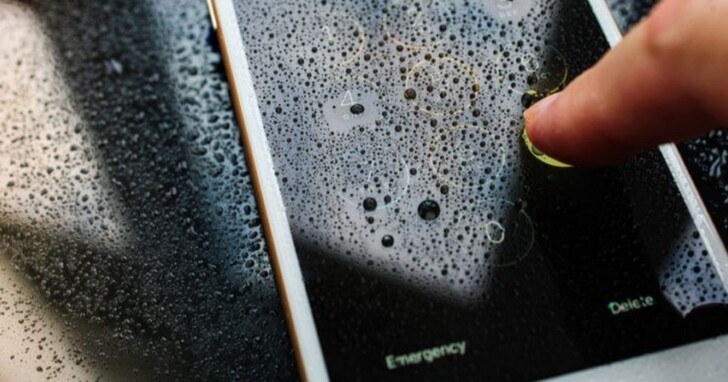 下雨天手机触控很难用？ 苹果新专利让用户更容易在雨水中触控互动