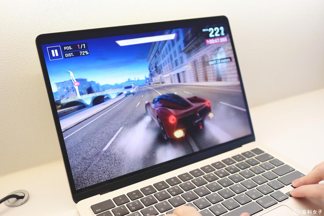 MacBook Air M2 评测：玩游戏效能