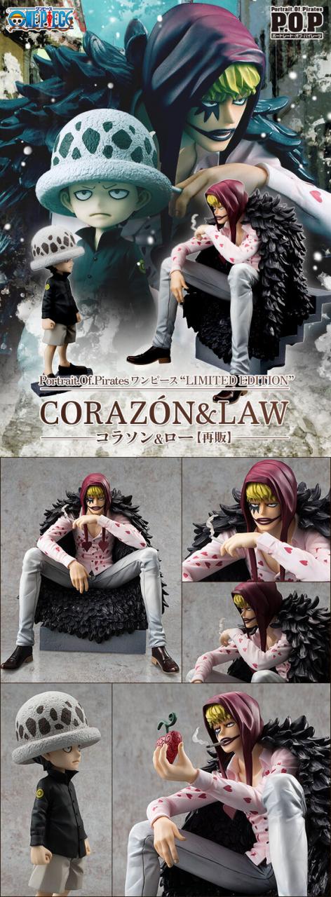 MegaHouse P.O.P." LIMITED EDITION“ 《航海王》柯拉逊&罗 （再贩） 23年1月上市