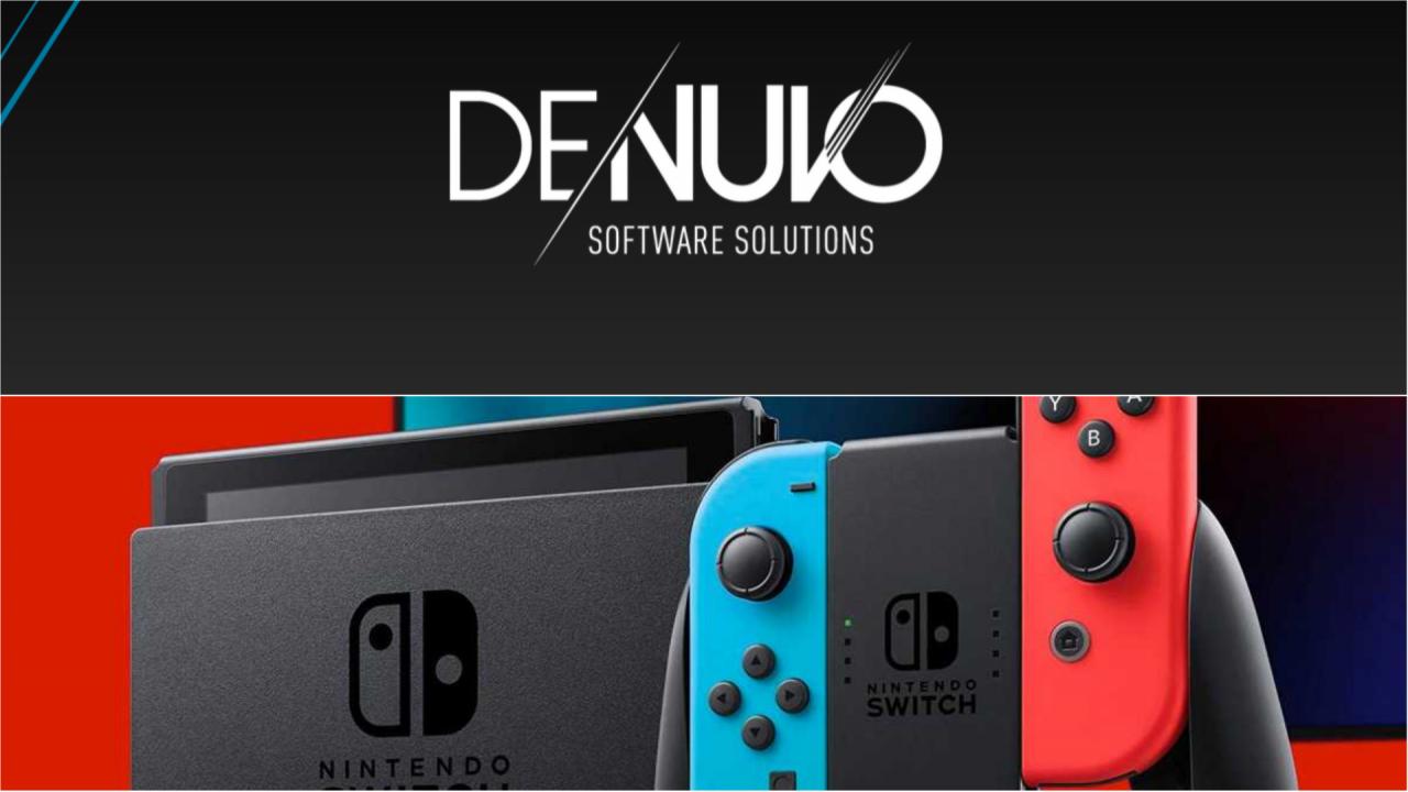 杜绝PC模拟器的盗版Switch游戏！Denuvo防盗版技术将支持Nintendo Switch游戏！