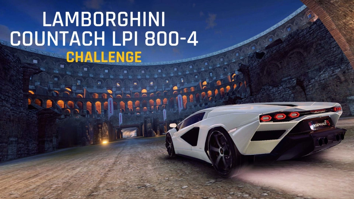 《狂野飙车9：竞速传奇》为玩家带来全新超跑 – Lamborghini Countach LPI 800-4