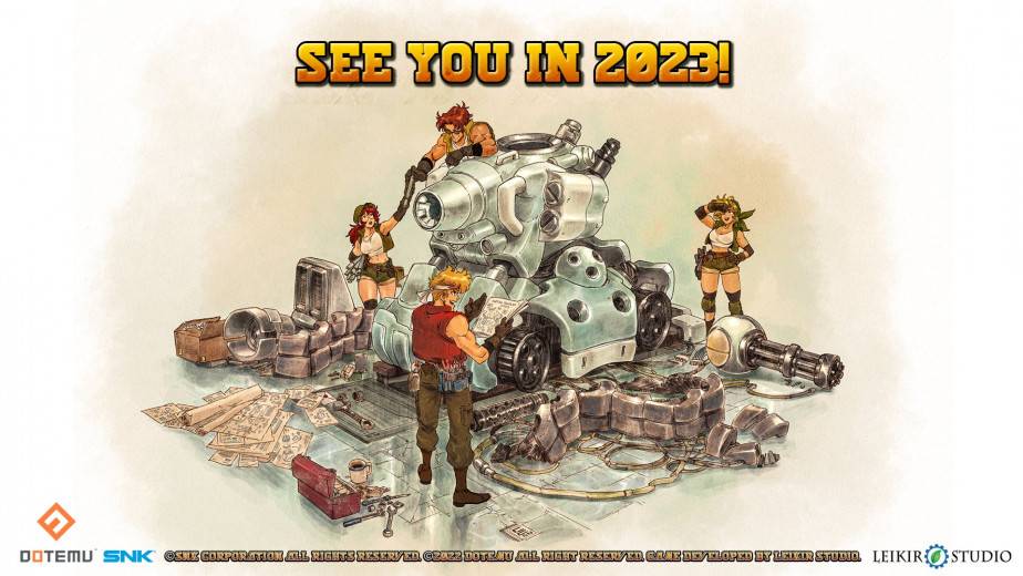 《Metal Slug》系列策略游戏《Metal Slug Tactics》原定今年发售延至 2023 年内推出！