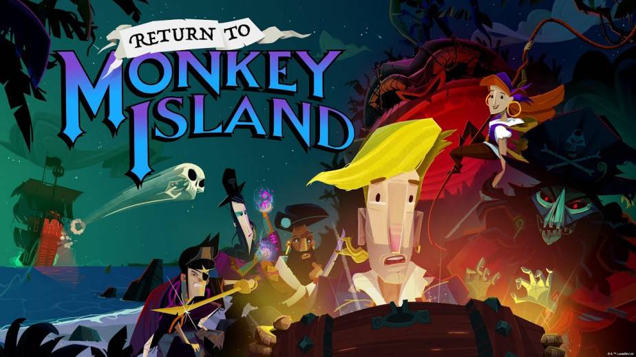 《Return to Monkey Island》正式宣布将在 9 月 19 日登陆 Steam / Nintendo Switch 平台！