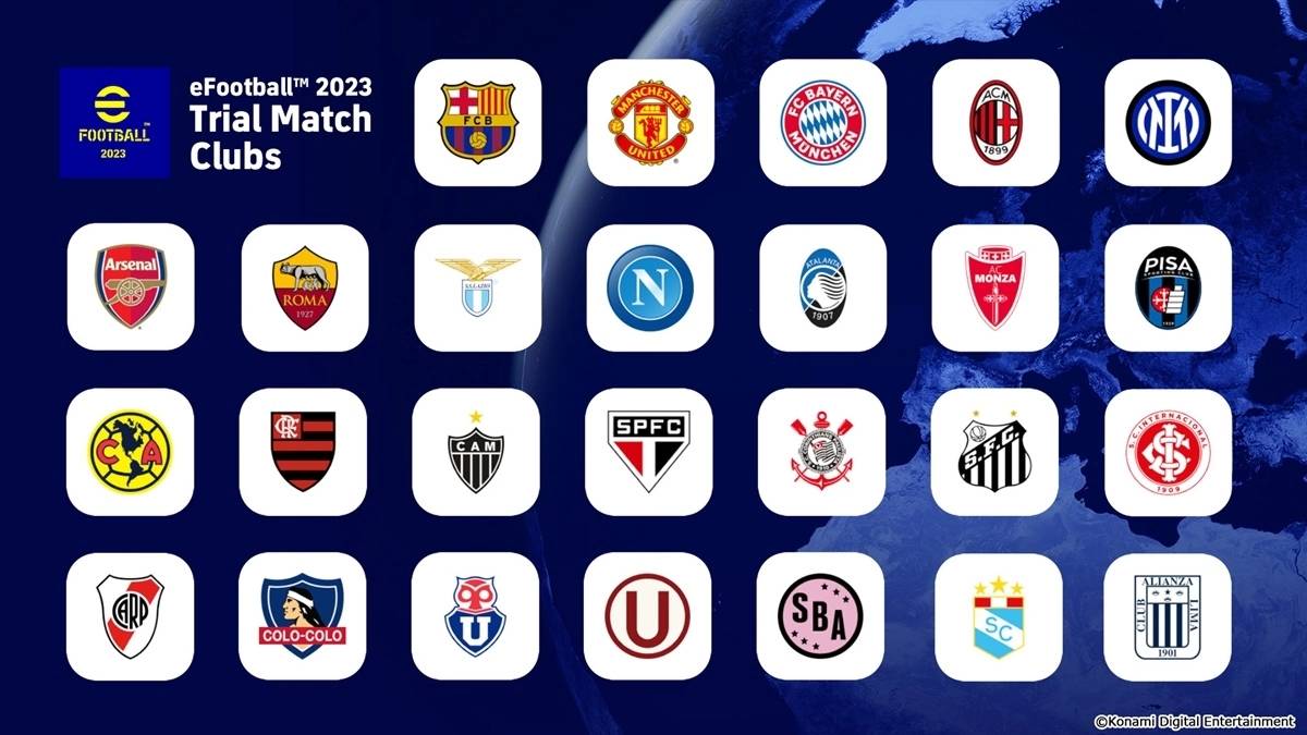 《eFootball 2023》新赛季开球 LIGA BBVA MX、AC MILAN、FC INTERNAZIONALE MILANO 强势加盟