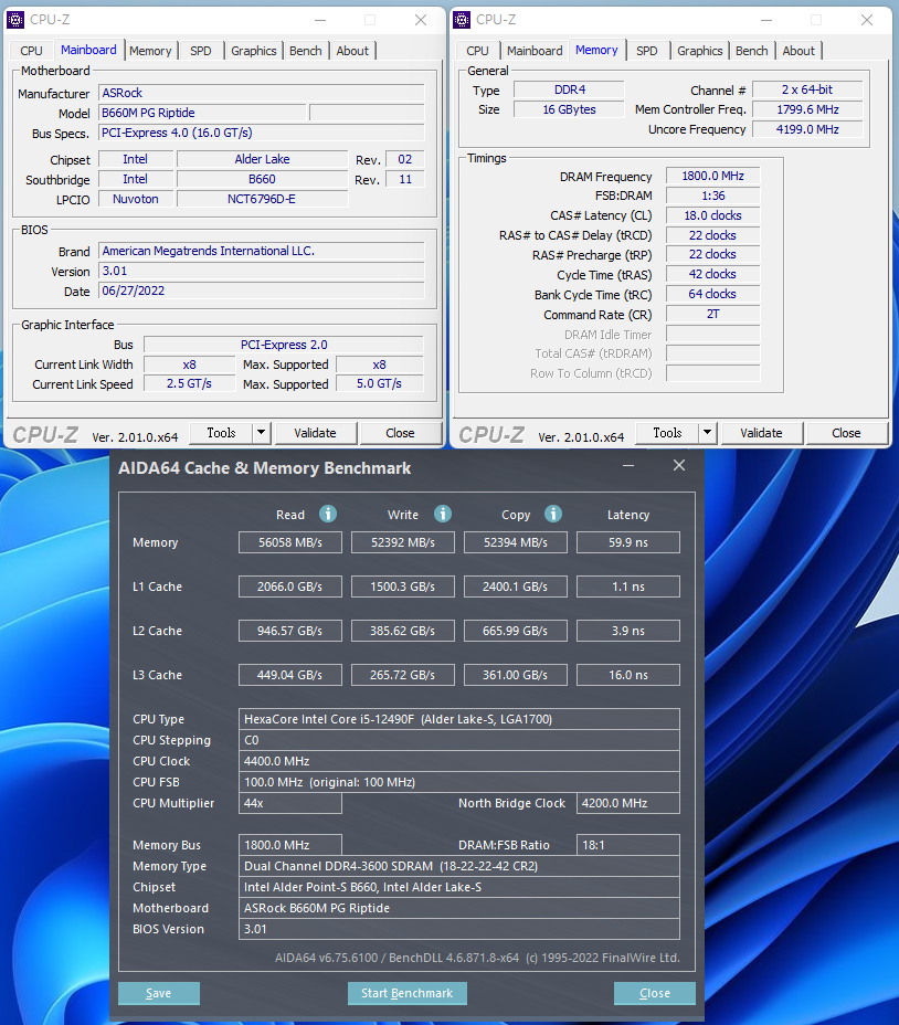 ASROCK B660M PG Riptide 主板