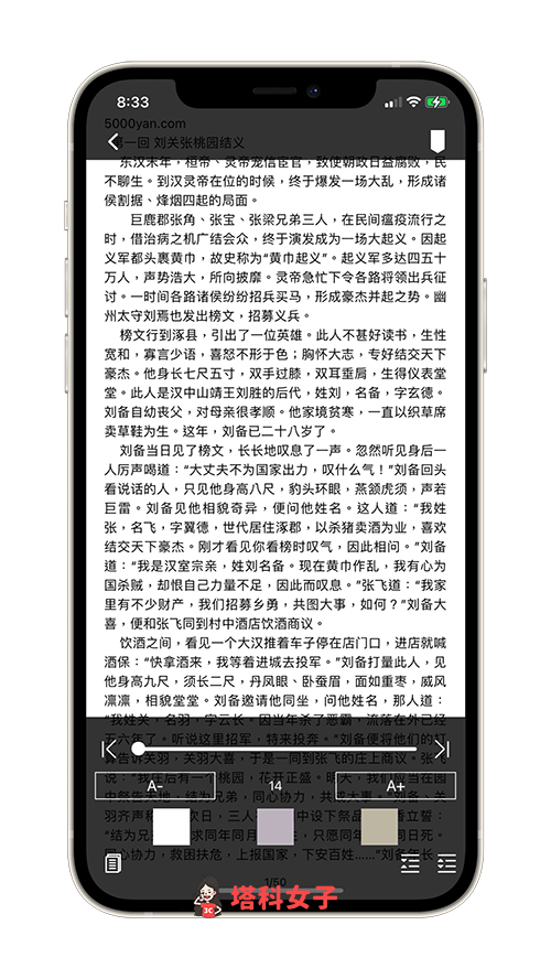 Epub 阅读器App 5 支持导入 epub、txt、chm、PDF 多种电子书格式 - iOS APP， 电子书阅读器 - 塔科女子