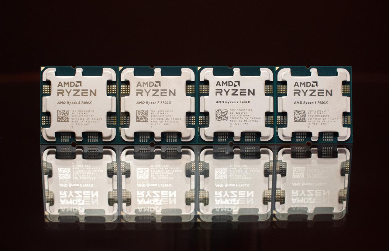 AMD官方放出Ryzen 7000高清图！散热顶盖酷似“八爪鱼”！