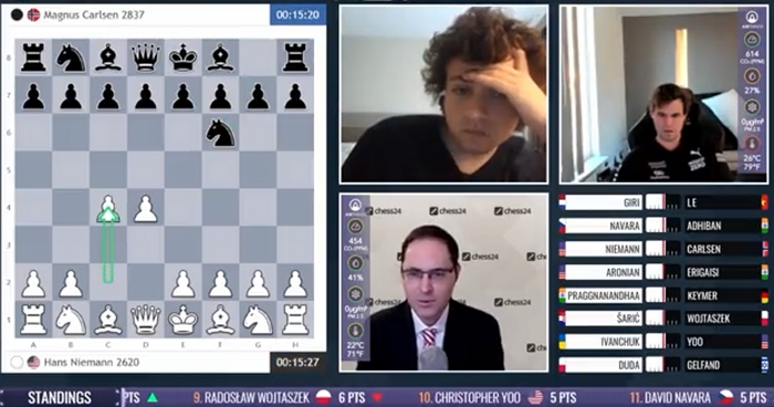 是天才还是靠AI作弊？ 世界西洋棋冠军Magnus Carlsen拒绝与19岁棋手对战，还发推文指「比赛的水很深」