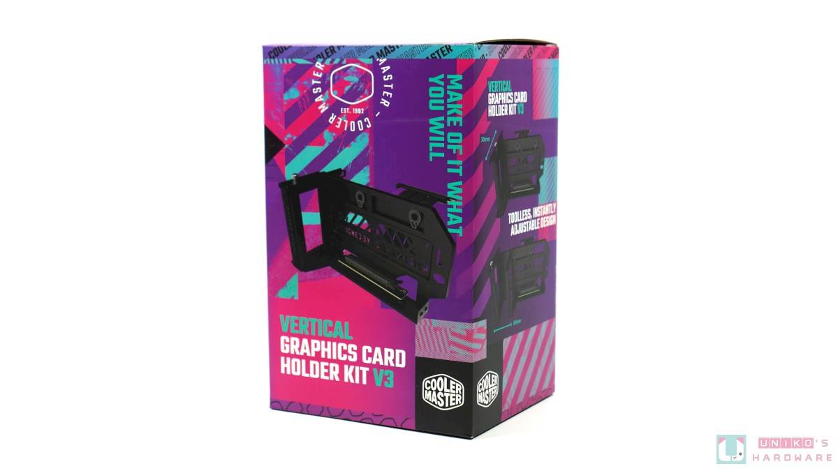 Cooler Master 通用型垂直显卡支架套件 V3 评测开箱