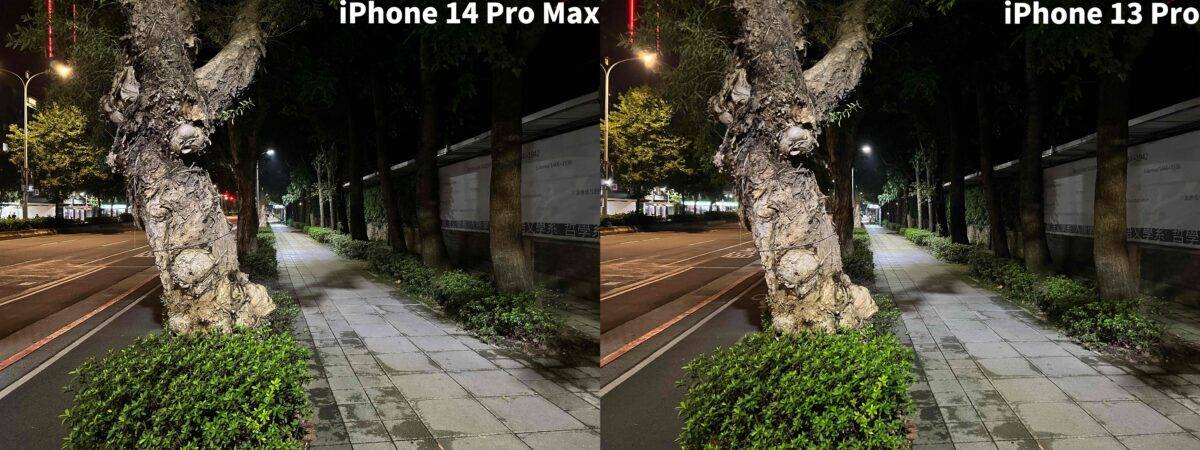 iPhone 14 Pro 夜拍实测