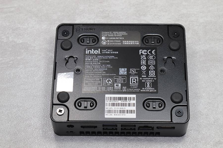 内建Win 11还可更换零组件的迷你电脑！ Intel NUC 11 Essential Mini PC开箱评测