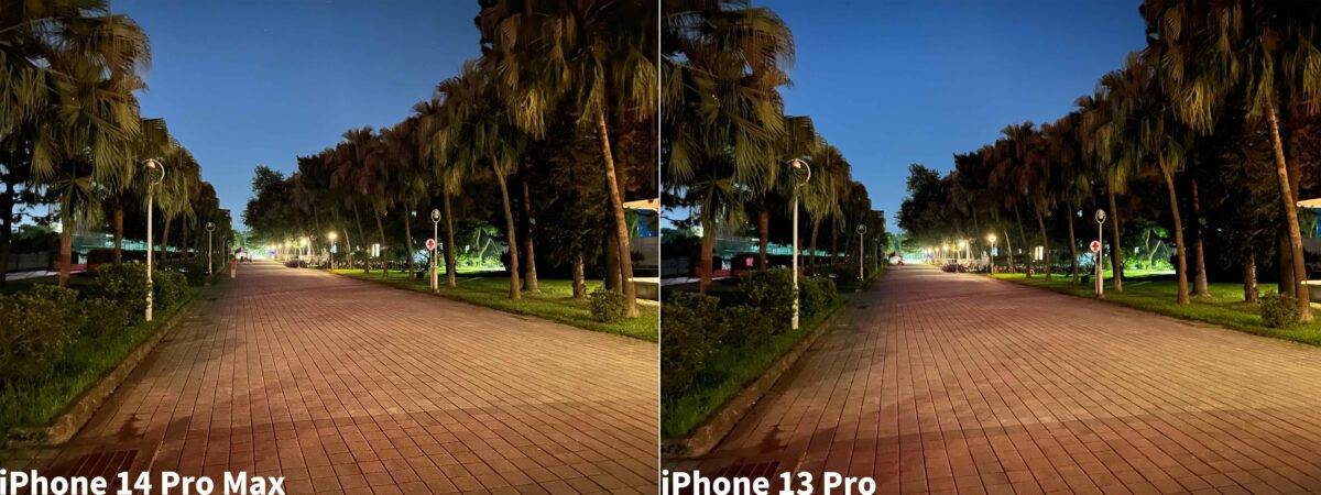 iPhone 14 Pro 夜拍实测