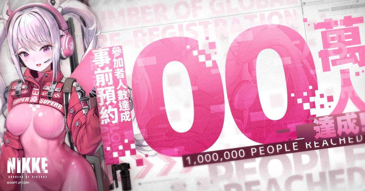 美少女枪战RPG《胜利女神：妮姬》口碑爆棚 全球事前预约突破100万人次