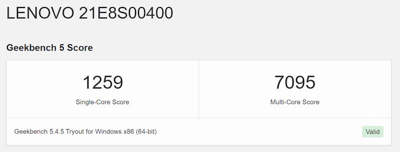 Geekbench 5 的分数不算标青，但机身够轻，效能要将就是意料中事。
