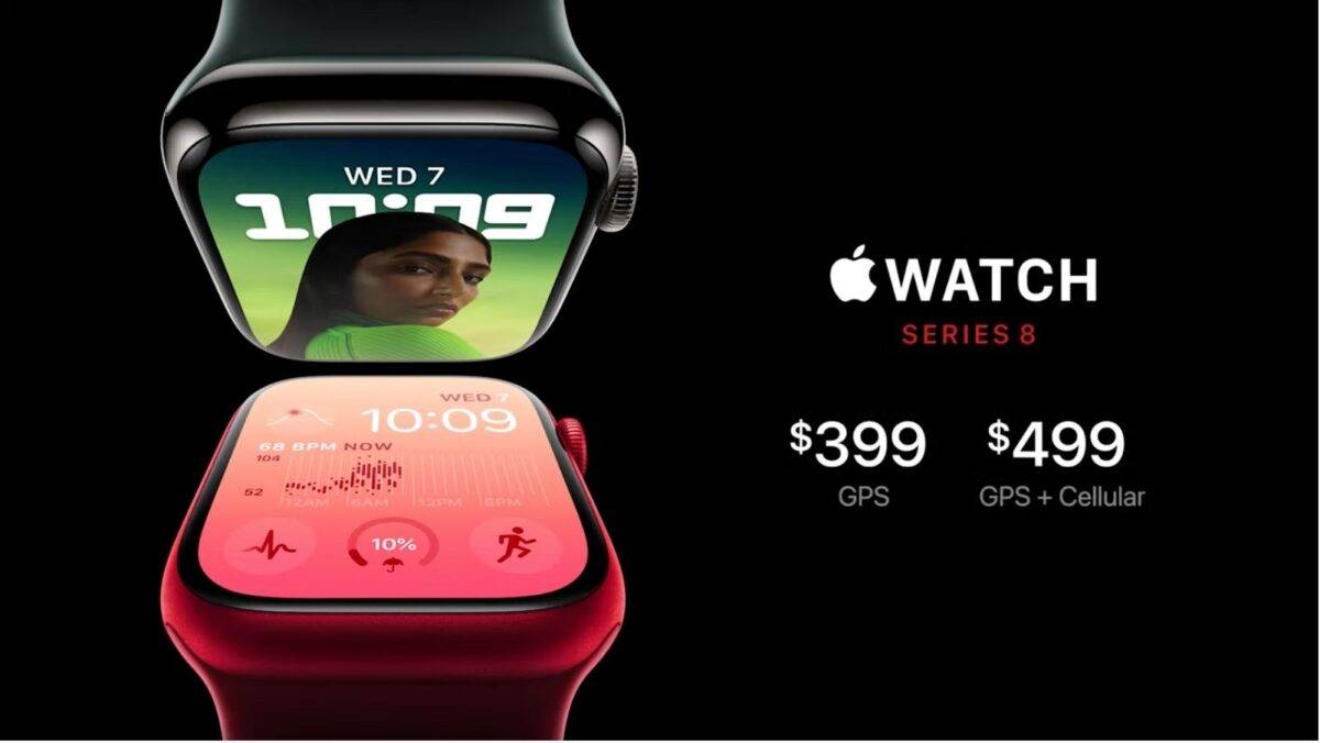 Apple Watch Series 8 正式推出：加入温度感应、续航最高 36 小时