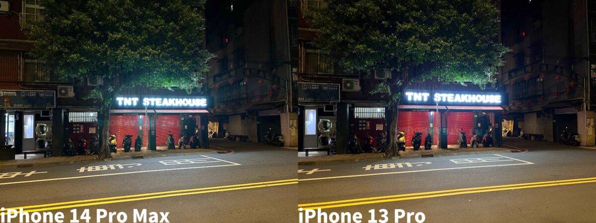 iPhone 14 Pro 夜拍实测