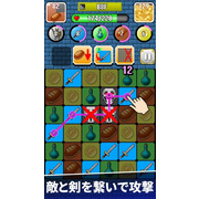 日本独立开发者打造地城 RPG 益智游戏《剑与拼图 Puzzle & Sword》于日本推出