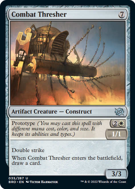 《Magic: The Gathering》新卡牌「Combat Thresher」抢先看！铺满场面之余还能够抽到更多卡牌！