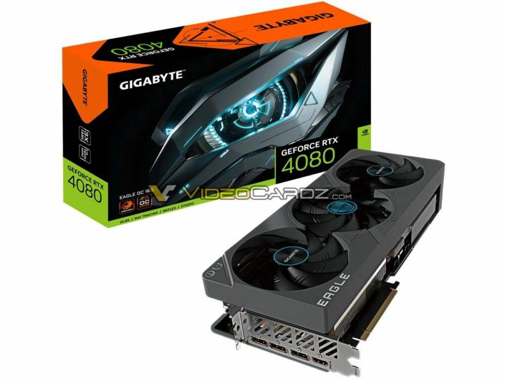 维持与RTX 4090一样的3风扇设计，GIGABYTE GeForce RTX 4080 Eagle显卡曝光