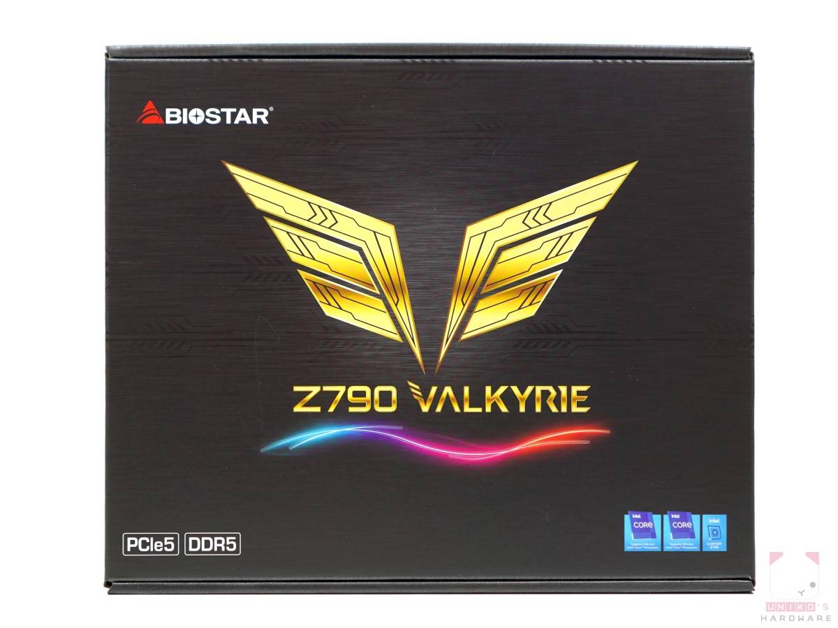 BIOSTAR Z790 VALKYRIE 主板开箱评测