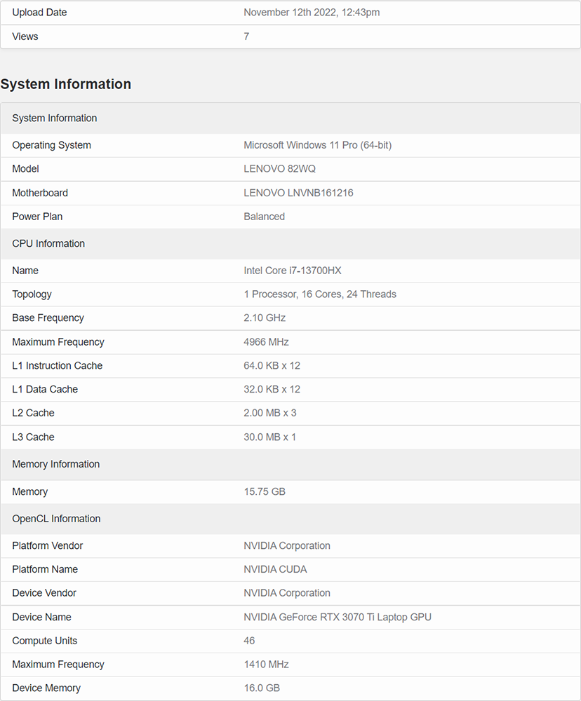 i7-13700HX 与 i9-13900HX 移动处理器跑分陆续现身，分别配备 16 核心、24 核心 - 电脑王阿达