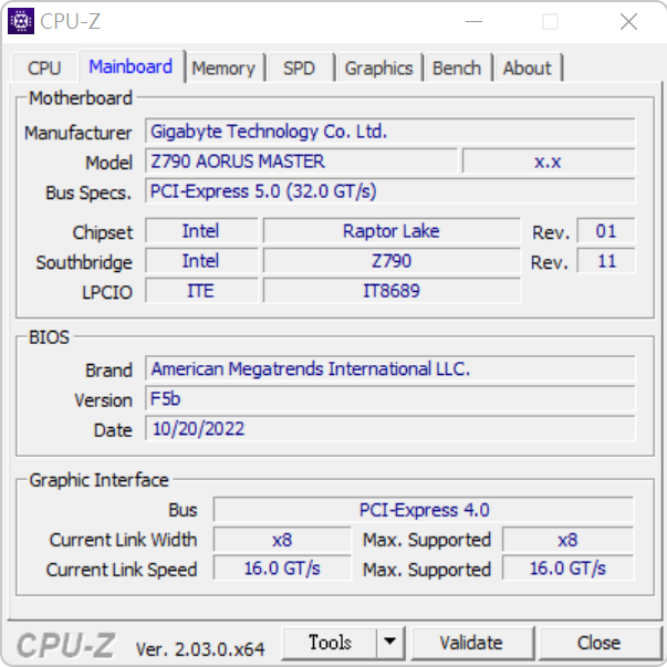 GIGABYTE Z790 AORUS MASTER 主板