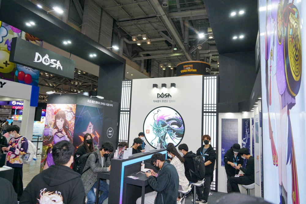 《DOSA》G-Star 2022 展出实机试玩，动漫风 ARPG 诠释韩国道士传说