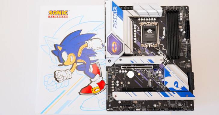 ASRock音速小子主板开箱，Z790 PG Sonic跨界混搭展现高速快感