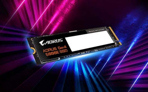 技嘉推出 AORUS 5000E NVMe Gen4 SSD 读取速度高达 5000 MB/s