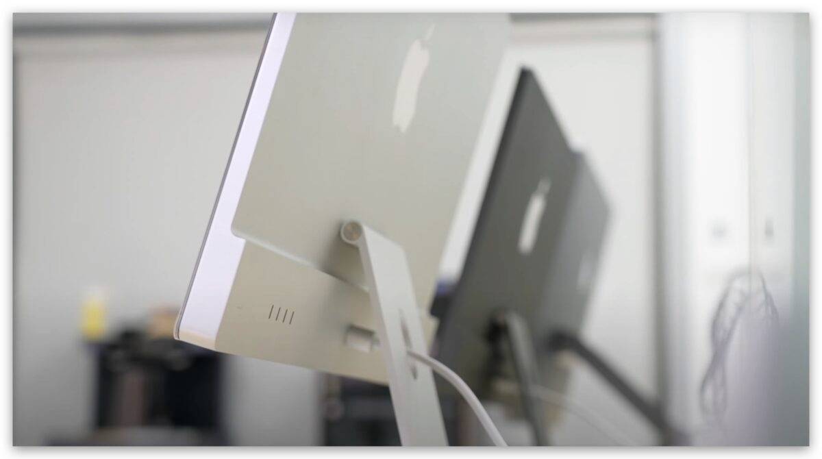 M1 24 英寸 iMac 全屏幕