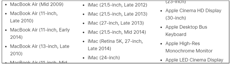 Apple 宣布 4 款 iMac 正式停产并不提供硬件维修服务，Apple Watch Series 2 也列为过时产品 - 电脑王阿达