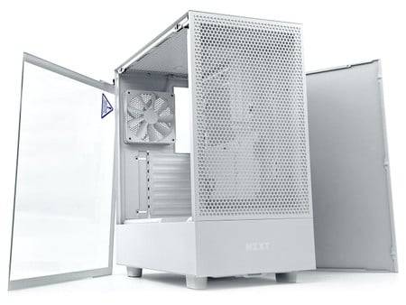 全新显示卡冷却通道 ！！NZXT H5 Flow 白色 Mid-Tower 机箱