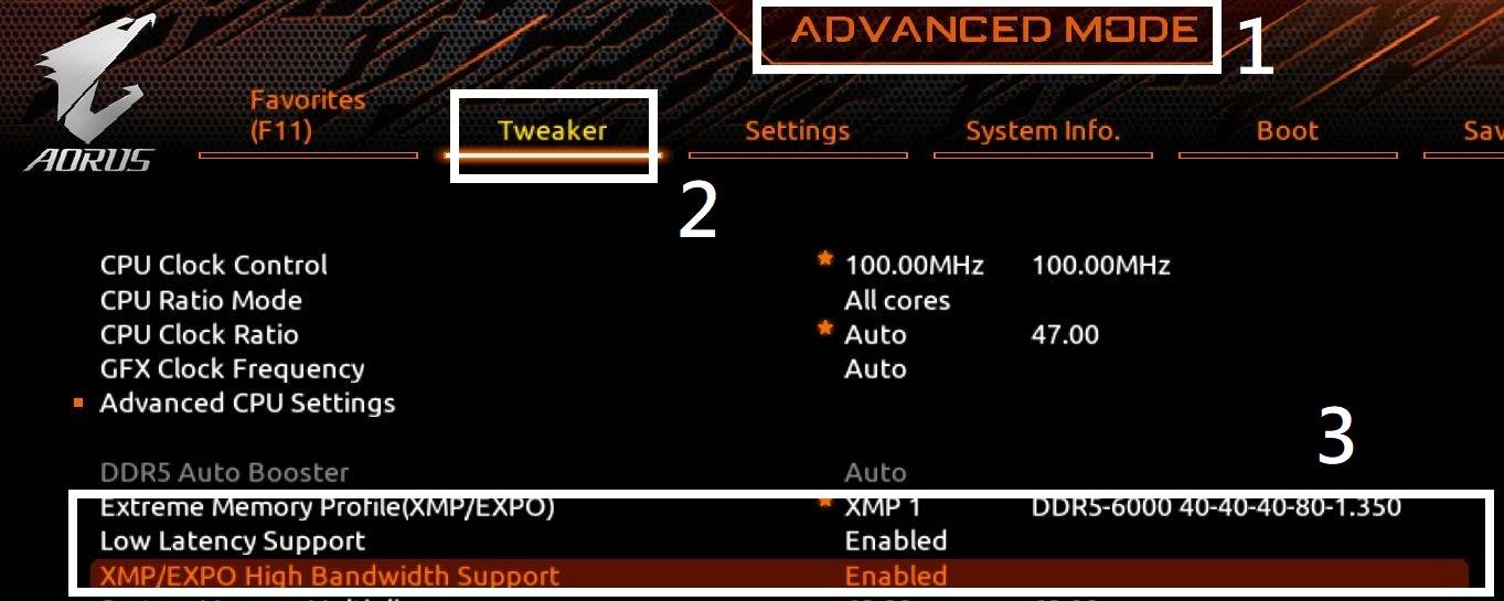 实测技嘉独家的DDR5 EXPO HIGH BANDWIDTH & LOW LATENCY 技术