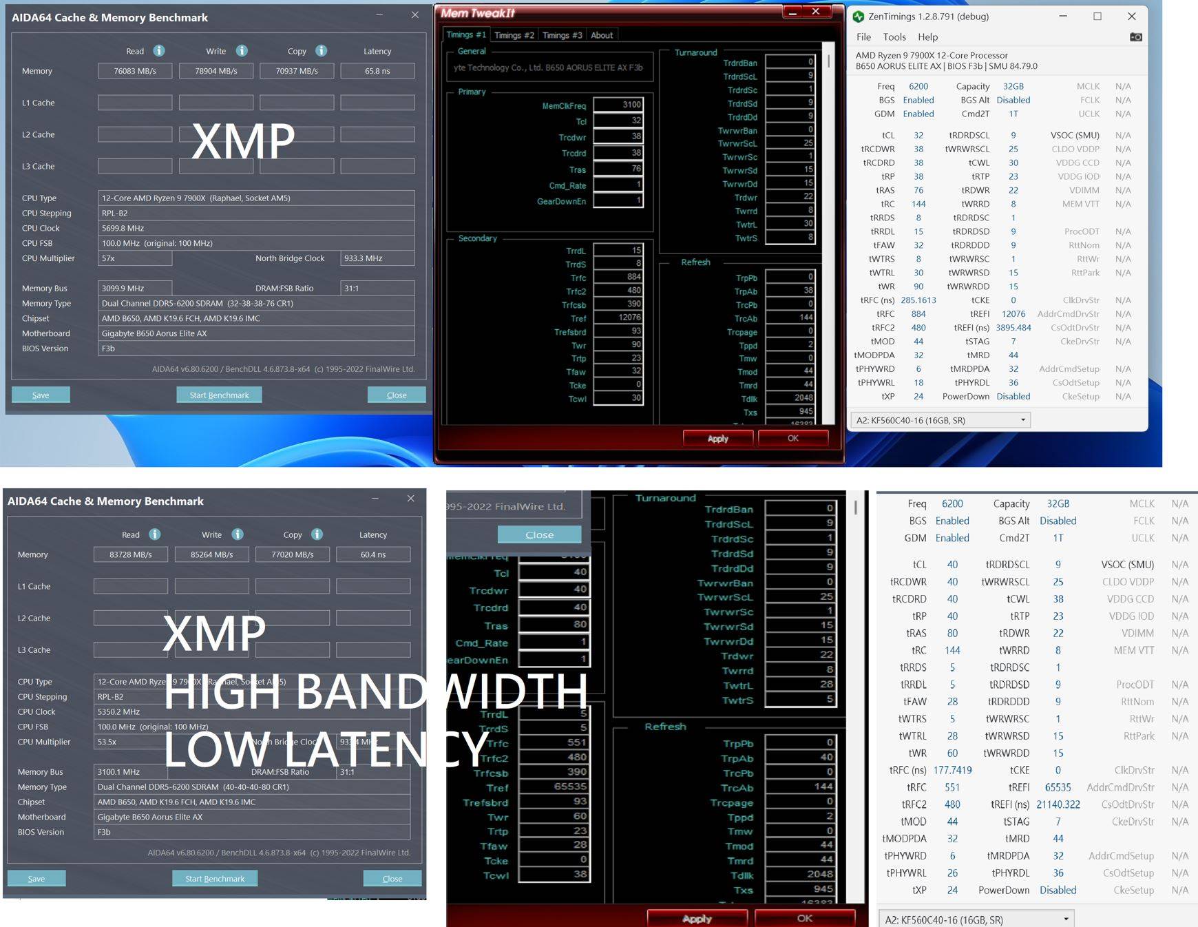 实测技嘉独家的DDR5 EXPO HIGH BANDWIDTH & LOW LATENCY 技术