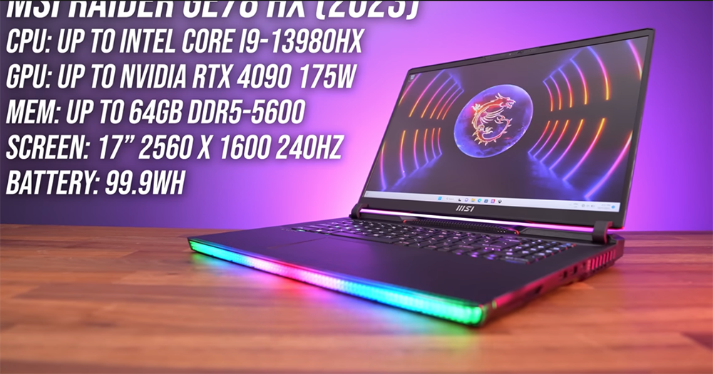 不再剂牙膏！实测：i9-13980HX笔电跑分成绩竟胜过桌机处理器Ryzen 9 7900X