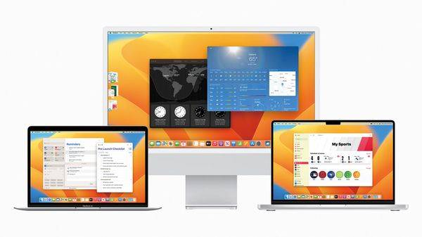 搭载Apple M系列芯片、Intel处理器的Mac及MacBook装置，都可以免费更新macOS Ventura。