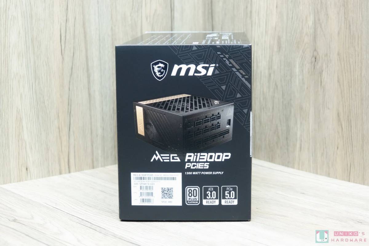 新世代 ATX 3.0 电供再添生力军！ MSI MEG Ai1300P PCIE5 开箱