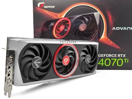 镜面均热板、一键超频iGame GeForce RTX 4070 Ti Advanced OC