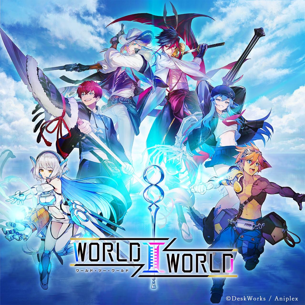 世界首款双画面RPG手游《World II World》推出日决定