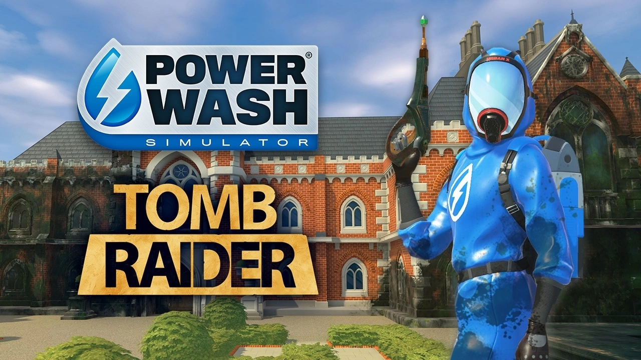 《POWERWASH SIMULATOR》于PS4/PS5/Switch平台上市，同步推出免费DLC「TOMB RAIDER的特别委托」