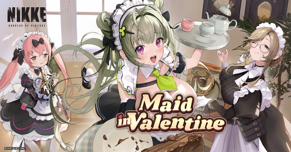 《胜利女神：妮姬》版本更新「Maid in Valentine」活动登场 新妮姬「可可」、「索达」参战！