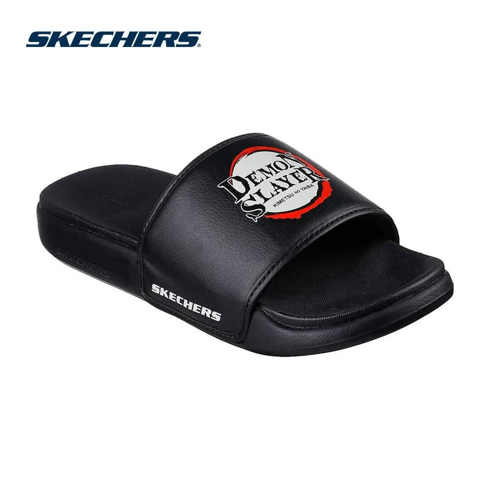 Skechers又双叒跟《鬼灭之刃》联动啦！这一次的联名产品是拖鞋！