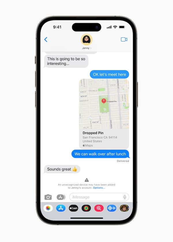 iMessage 联络人密钥验证