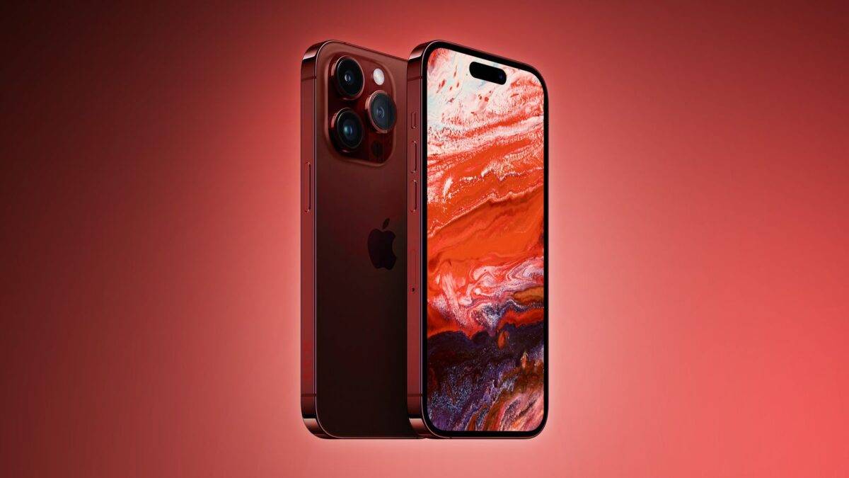 iPhone iPhone 15 iPhone 15 Pro 颜色桃红色 浅蓝色 深红色 深酒红色