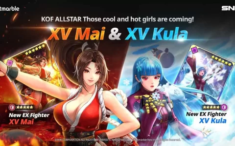 《THE KING OF FIGHTERS ALLSTAR》「XV 不知火舞」与「XV 库拉. 戴蒙“参战！