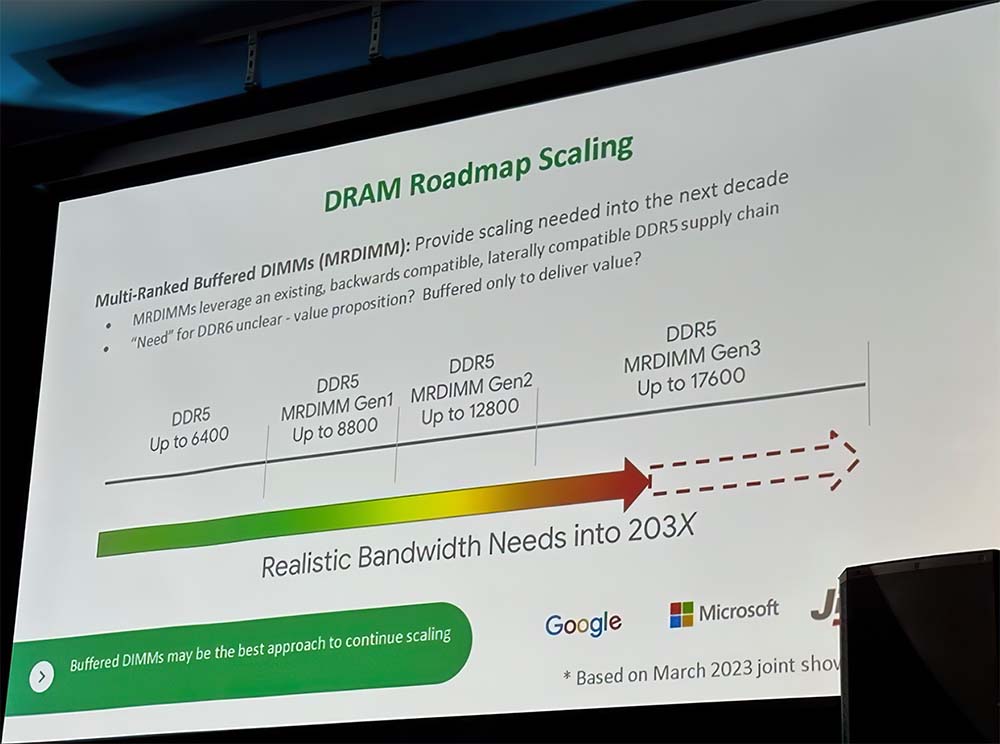 目标是 17，600 MT/s，AMD 与 JEDEC 正在 DDR5 MRDIMM 进行合作