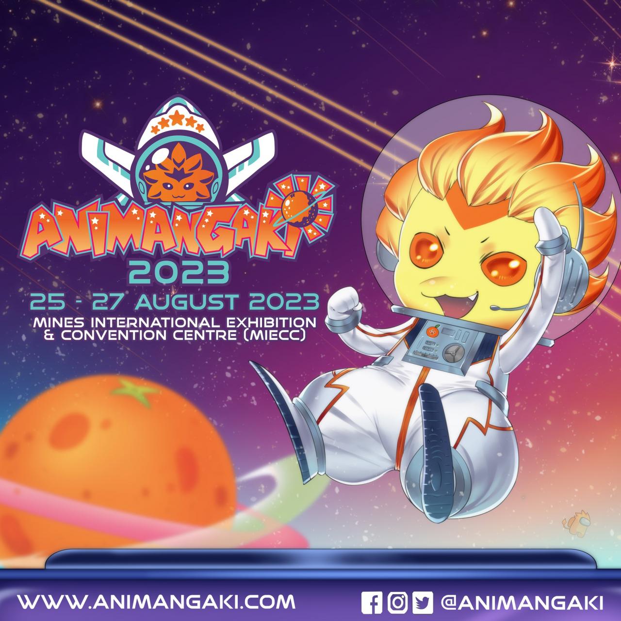 马来西亚动漫展 AniManGaki 2023 确定于 8 月 25 日至 27 日期间举办！